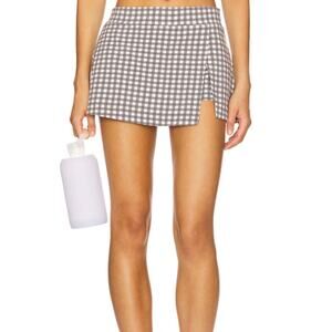 FP Movement Free People Printed Hot Shot Mini Skort Small